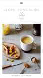 Mobile Screenshot of cleanlivingguide.com